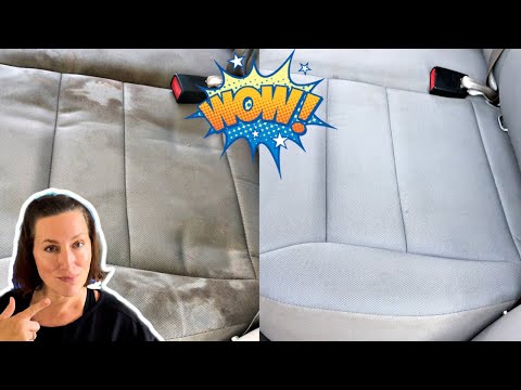 Cleaning SUPER DIRTY Car Seats using a Bissell SpotClean Pro - Satisfying Deep Cleaning Video
