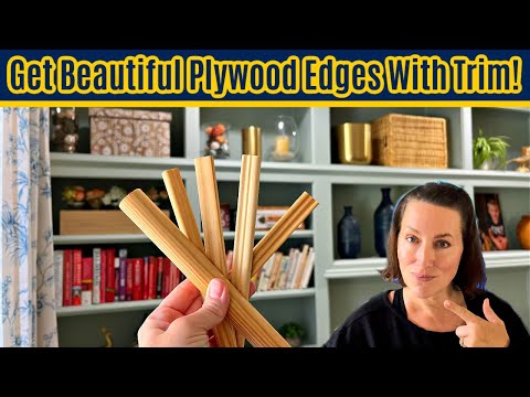 8 Ways To Finish Plywood Edges With Trim - With Easy DIY Steps!