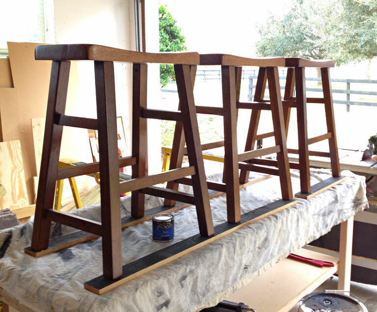 How To Make Stain Darker Without Sanding (Easy Gel Stain Before And