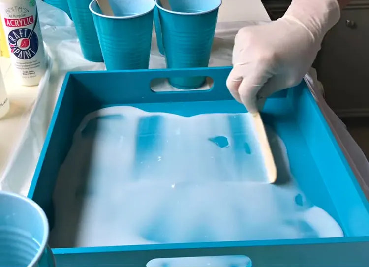DIY Resin Tray Art Idea! (Easy Instructions Using EnviroTex Lite Resin