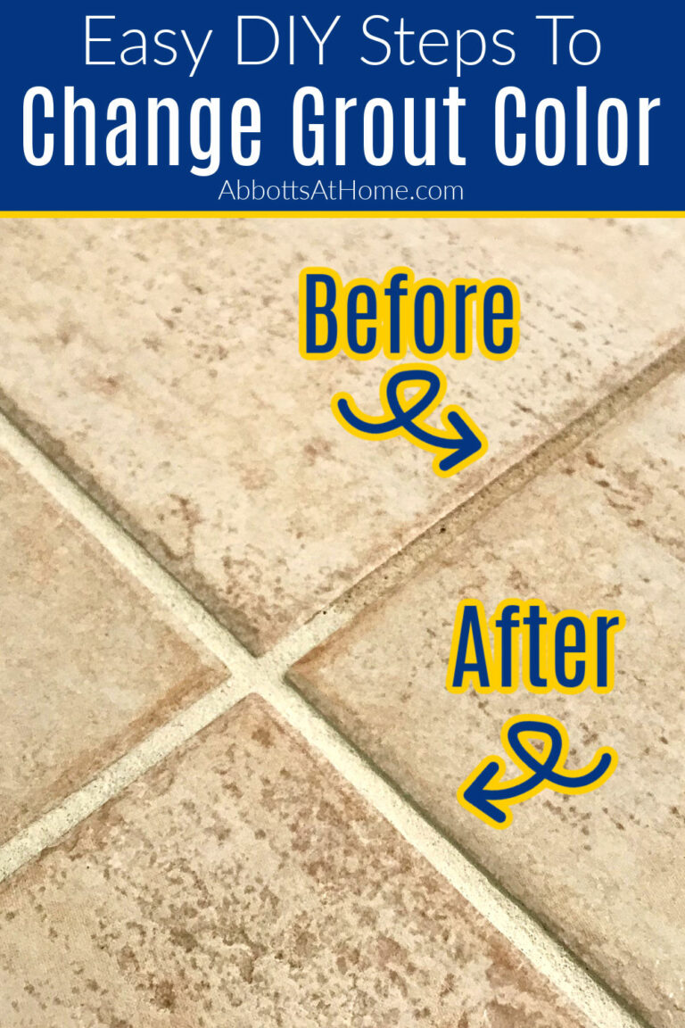 3 Easy Steps to Change Grout Color From Dark To Light or White (FAQs