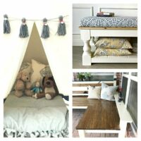 Check out Abbotts At Home's Top DIY Projects in 2017, our biggest posts on Facebook and Instagram and preview my DIY, remodeling, and crafting plans for 2018. The top DIY's include a DIY Backyard Bench, Chunky Leg Farmhouse Bench Plans, a PVC Kids Tent with dropcloth cover, and more!
