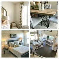 4 beautifully designed Model Home rooms. Interior and Furniture Design Inspiration Pictures from Model Homes and Local Stores.