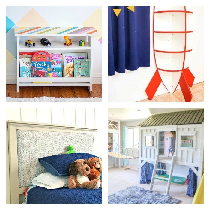 20 Fun DIY Kids Room Ideas and Tutorials. Kids Bedroom and Play Room DIY's and Crafts for boys and girls.