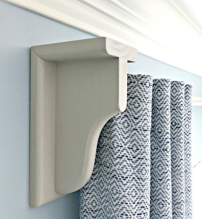 Quick & Easy DIY Wooden Curtain Rod.