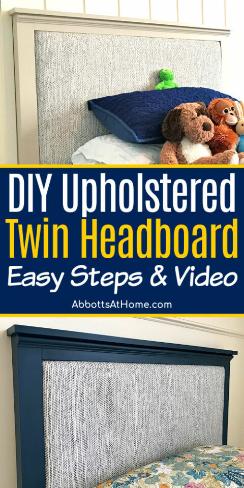Make a DIY Twin Upholstered Headboard: Easy Steps And Video Guides ...
