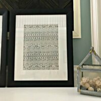 DIY Pottery Barn Knock Off Textile Art for between $10 and $20 each. This DIY saved me over $300, guys! And you get to pick the fabric color and style that matches your room. This is a super easy DIY Wall Decor Idea.