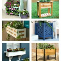 Looking for curb appeal ideas? Check out this list of Outdoor Planter Ideas for your Porch with beautiful planters you can DIY, upcycle, or buy.