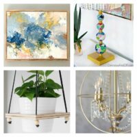 These are some of my favorite pretty & creative DIY Home Decor Ideas that can be made in under 2 hours. Yay! With full DIY tutorials to show you how to make this home decor. #AbbottsAtHome #HomeDecor #DIYHomeDecor #HomeDecorIdeas #DIYProjects