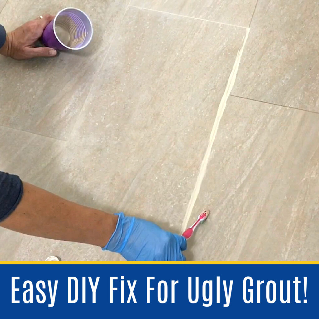How To Whiten Grout & Make It Look New Easy Steps & Video Abbotts At