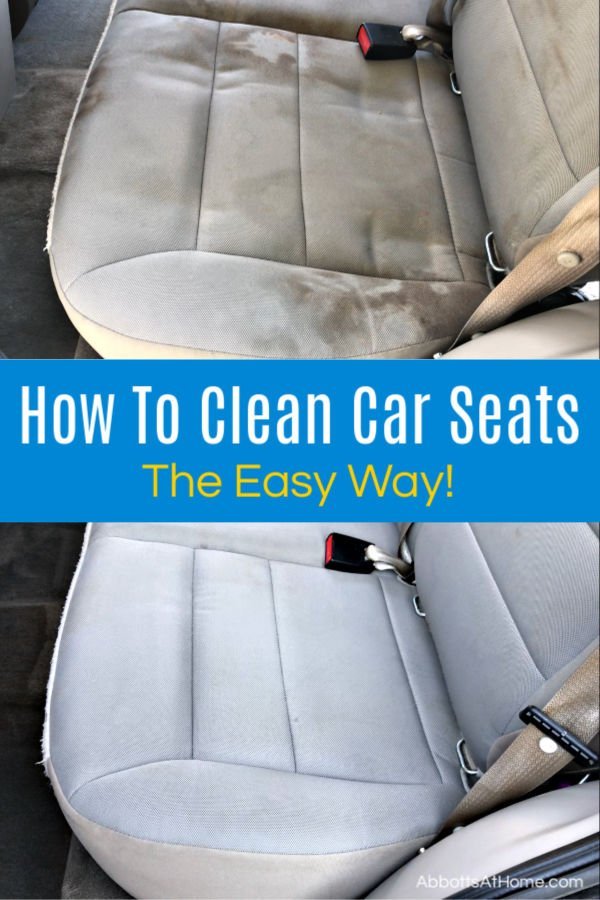 Easiest way to ○ Clean Cloth Car Seats for Zero Dollars ! 