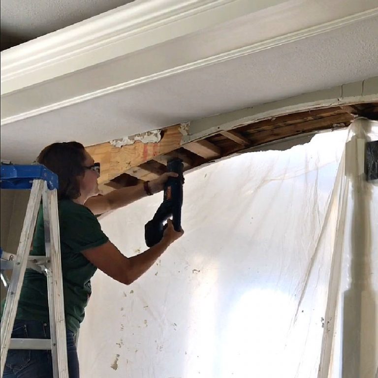 How to Remove an Arched Doorway in a Wall Easy Steps & Video Abbotts