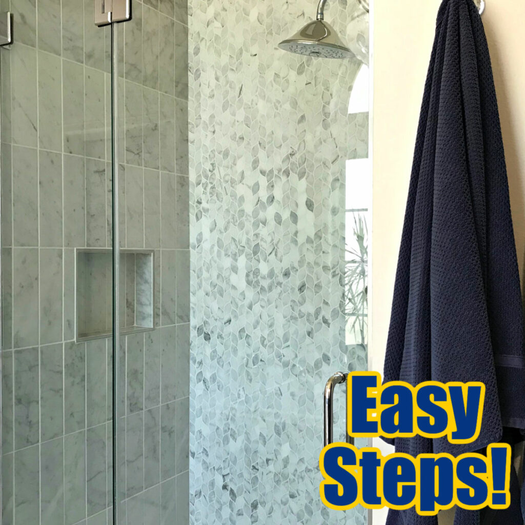 How To Clean Glass Shower Doors With Vinegar & Baking Soda (Steps