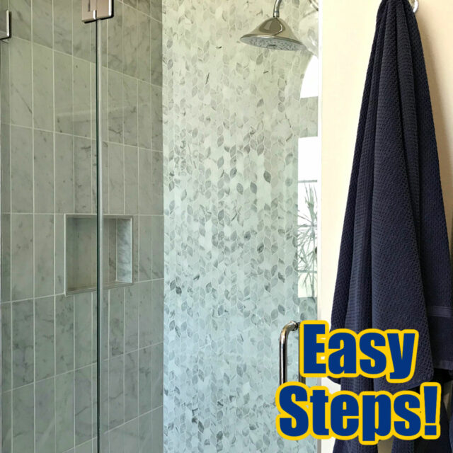 How To Clean Glass Shower Doors With Vinegar & Baking Soda (Steps