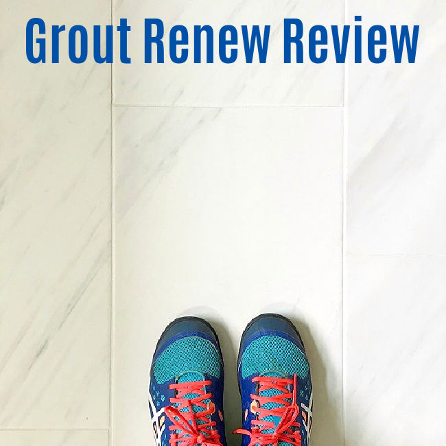 Does Grout Renew Work? Here's a before and after review from years of using Grout Renew to paint my grout. With easy DIY tips for beginners! Grout Renew Grout Paint Review.