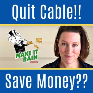 It's time to get rid of cable or satellite tv by switching to streaming tv. Here's what happened when I quit cable, how to stream tv on your tv, the pros and cons, and more. Making the switch has never been easier and you can save hundreds every year and still have your favorite shows.