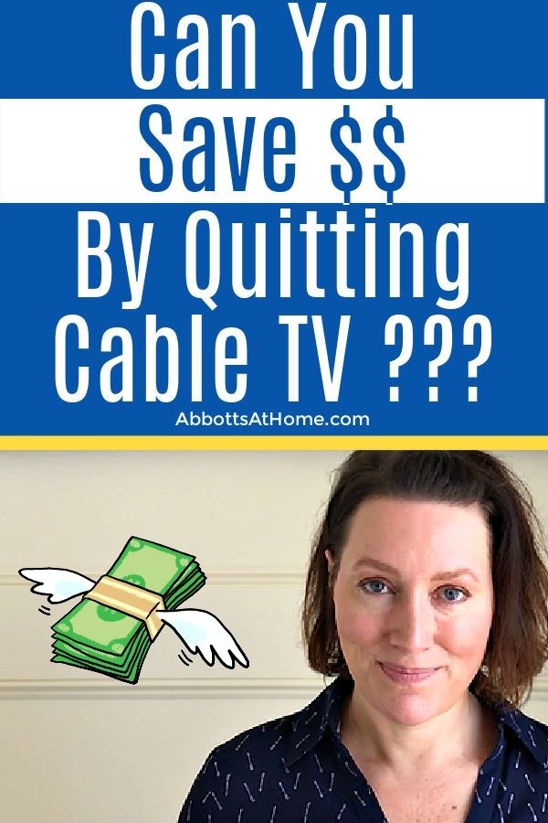 It's time to get rid of cable or satellite tv by switching to streaming tv. Here's what happened when I quit cable, how to stream tv on your tv, the pros and cons, and more. Making the switch has never been easier and you can save hundreds every year and still have your favorite shows.