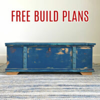 Grab the printable DIY Toy Box Build Plans for this beautiful extra large storage chest. This build is easy enough for beginner woodworkers.