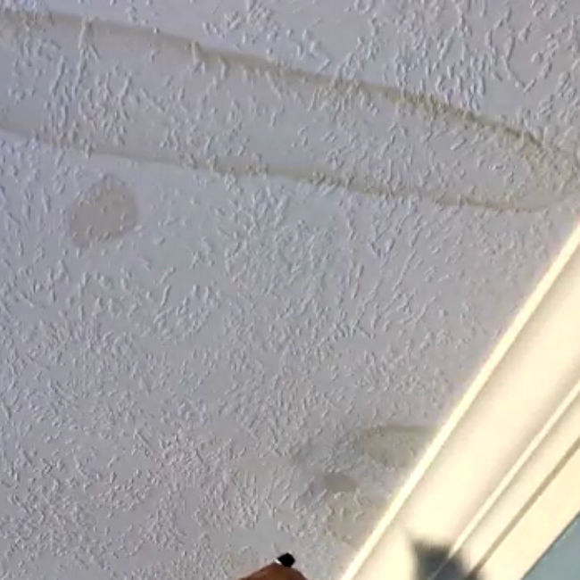 Remove Water Stain From Ceiling Without, How To Paint Over Water Stains On Ceiling Tiles