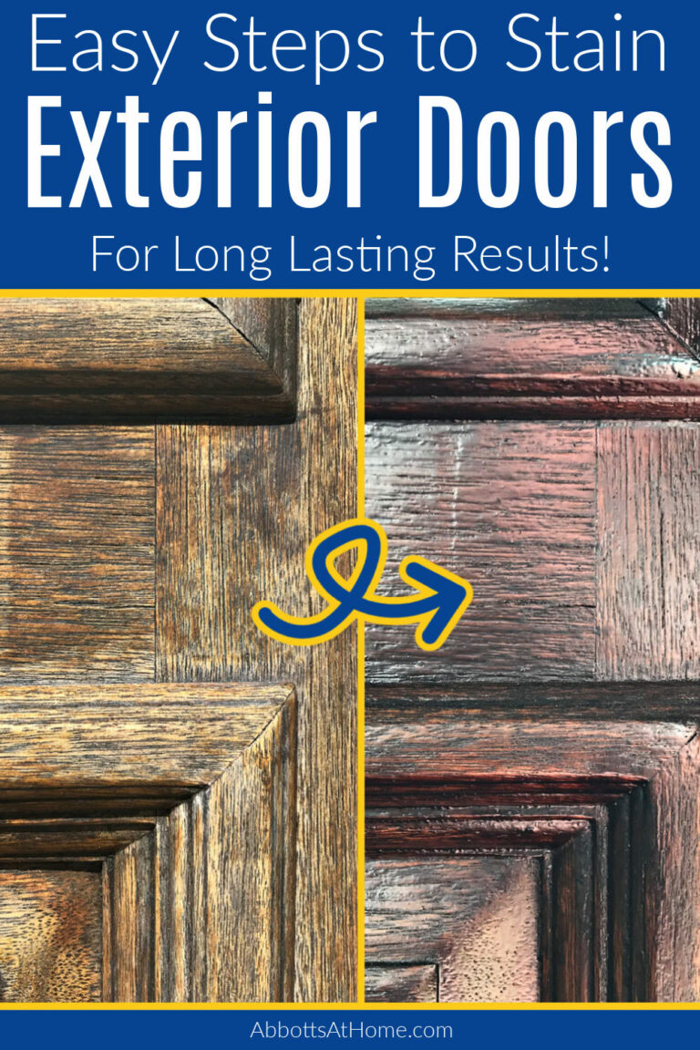 Best Way To Stain An Exterior Wood Door Easy Steps, FAQs, And Tips