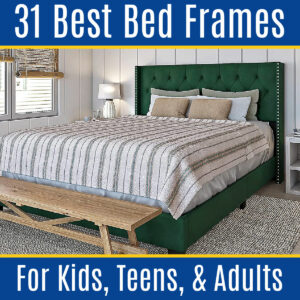 Are you looking for BEAUTIFUL & AFFORDABLE bed frames online? I can help! Here's the 30 Best Amazon Bed Frames for Kids, Teens, & Adults.