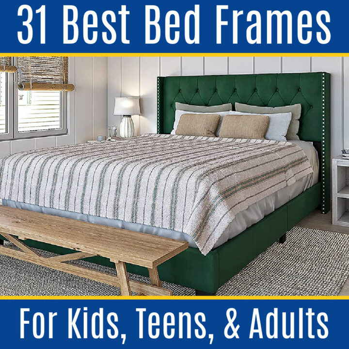 Are you looking for BEAUTIFUL & AFFORDABLE bed frames online? I can help! Here's the 30 Best Amazon Bed Frames for Kids, Teens, & Adults.