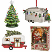 4 examples of my picks for the best Vintage Christmas decorations.