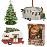 4 examples of my picks for the best Vintage Christmas decorations.