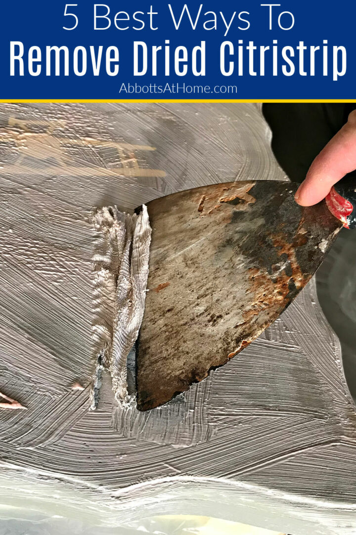 5 Best Ways to Remove Dried Citristrip on Furniture and Wood Easy DIY