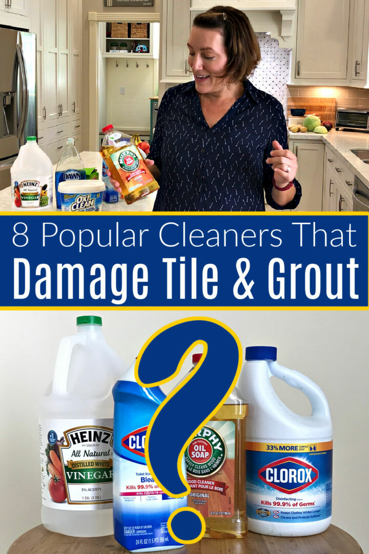 8 Popular Tile Cleaners People Use That Damage Your Grout (and Sealer