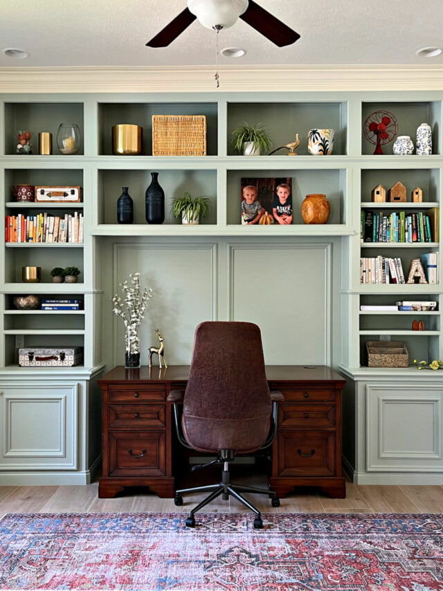21 Cheap And Easy Ways To Make A Home Office Look Better!