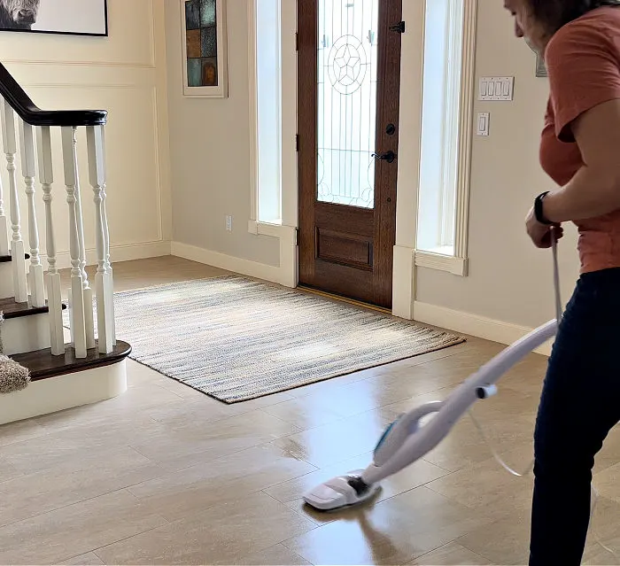 Is a Steam Mop good for tile floors? Can you clean this floor with a steam mop?