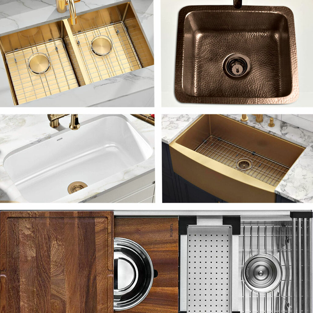 20 Trendy And Unique Kitchen Sinks For Sale On Amazon (In 5 Design