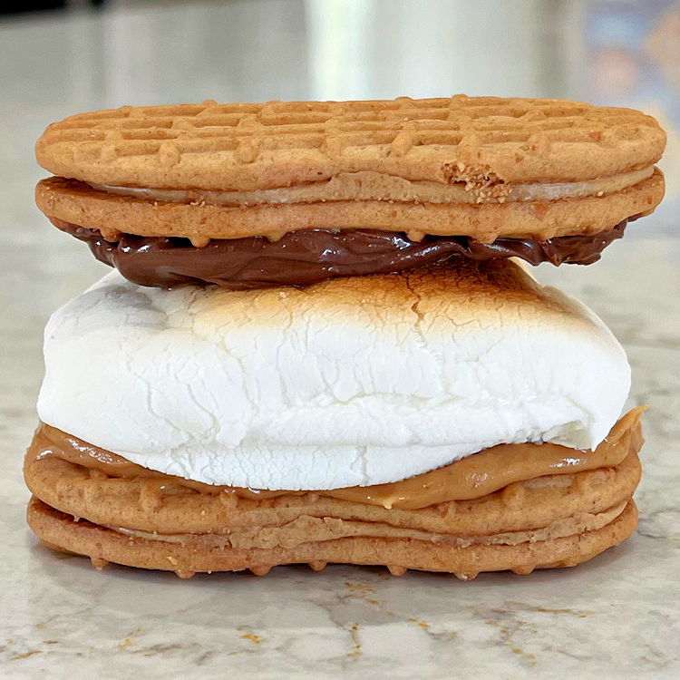 Nutter Butter Chocolate Hazelnut Peanut Butter Smores