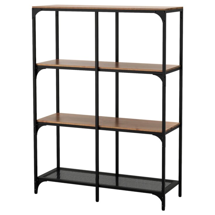 Image for FJALLBO Shelf Unit, Metal and Wood