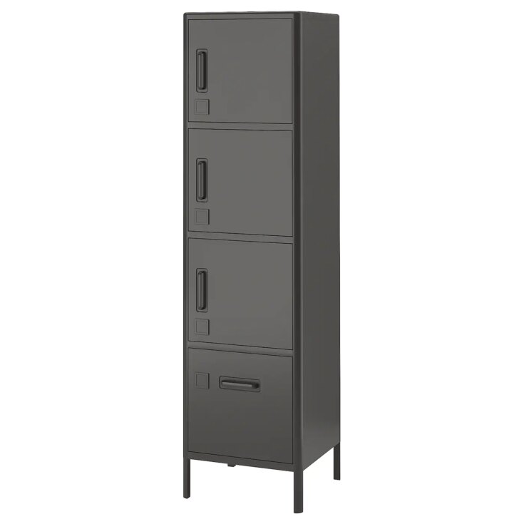 Image for IDASEN High Cabinet with Drawer and Doors