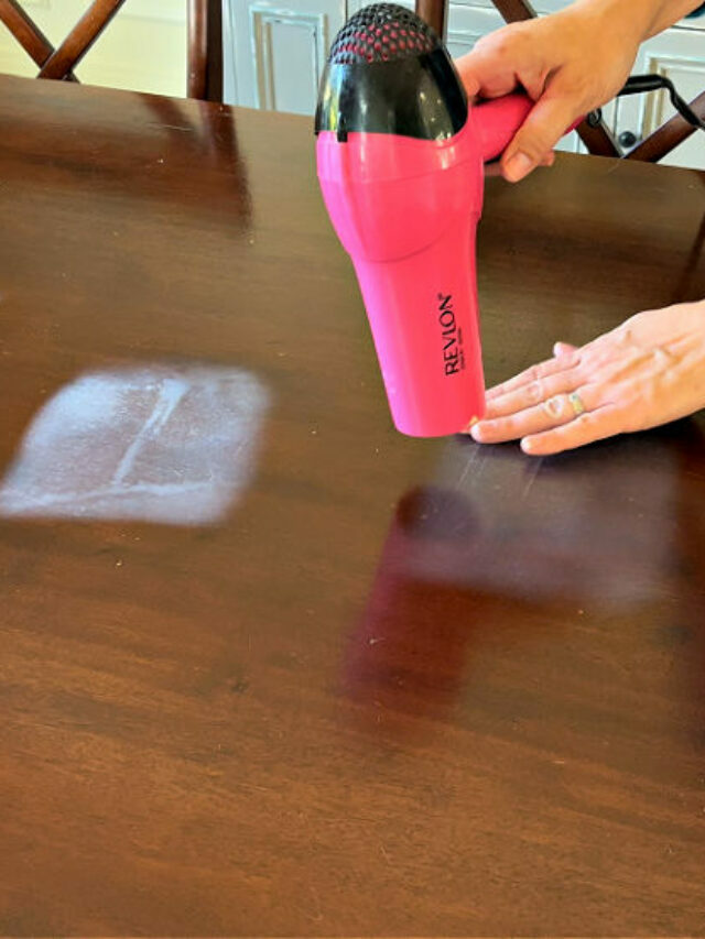 Testing Easy Ways To Get A Heat Stain Out Of Wood