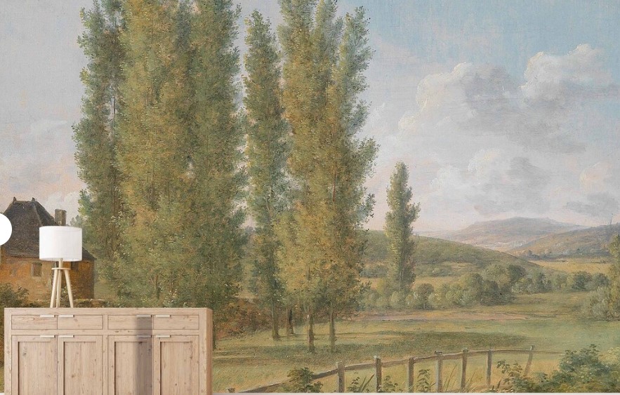 25 Scenic Landscape Wallpaper Murals Beautiful Vintage Art and