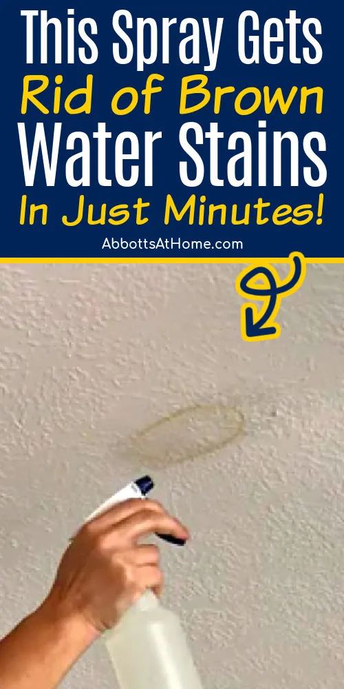 How To Get Rid Of Brown Water Stains On Ceiling Shelly Lighting