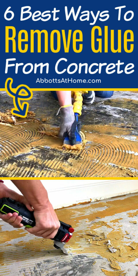 View of How To Remove Adhesive From Concrete Floors (6 Ways To Remove Glue ...