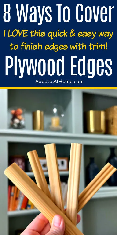 8 Best Ways To Finish Plywood Edges With Trim Easy Steps And Video