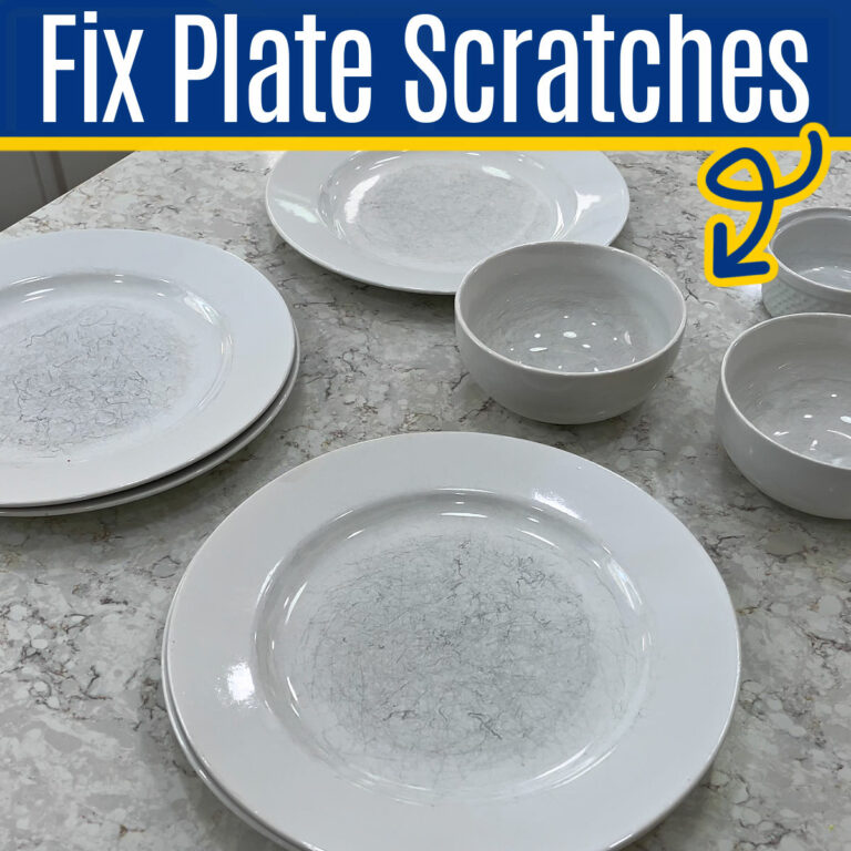 Testing 6 Ways To Remove Scratches On Plates And Dishes One Winner! (Video & Steps) Abbotts