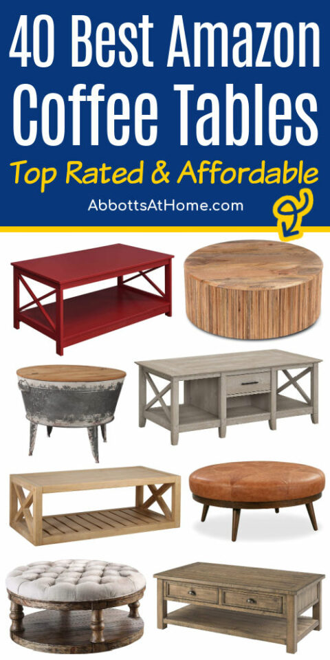40 Best Coffee Tables On Amazon: Top Rated And Affordable Options ...
