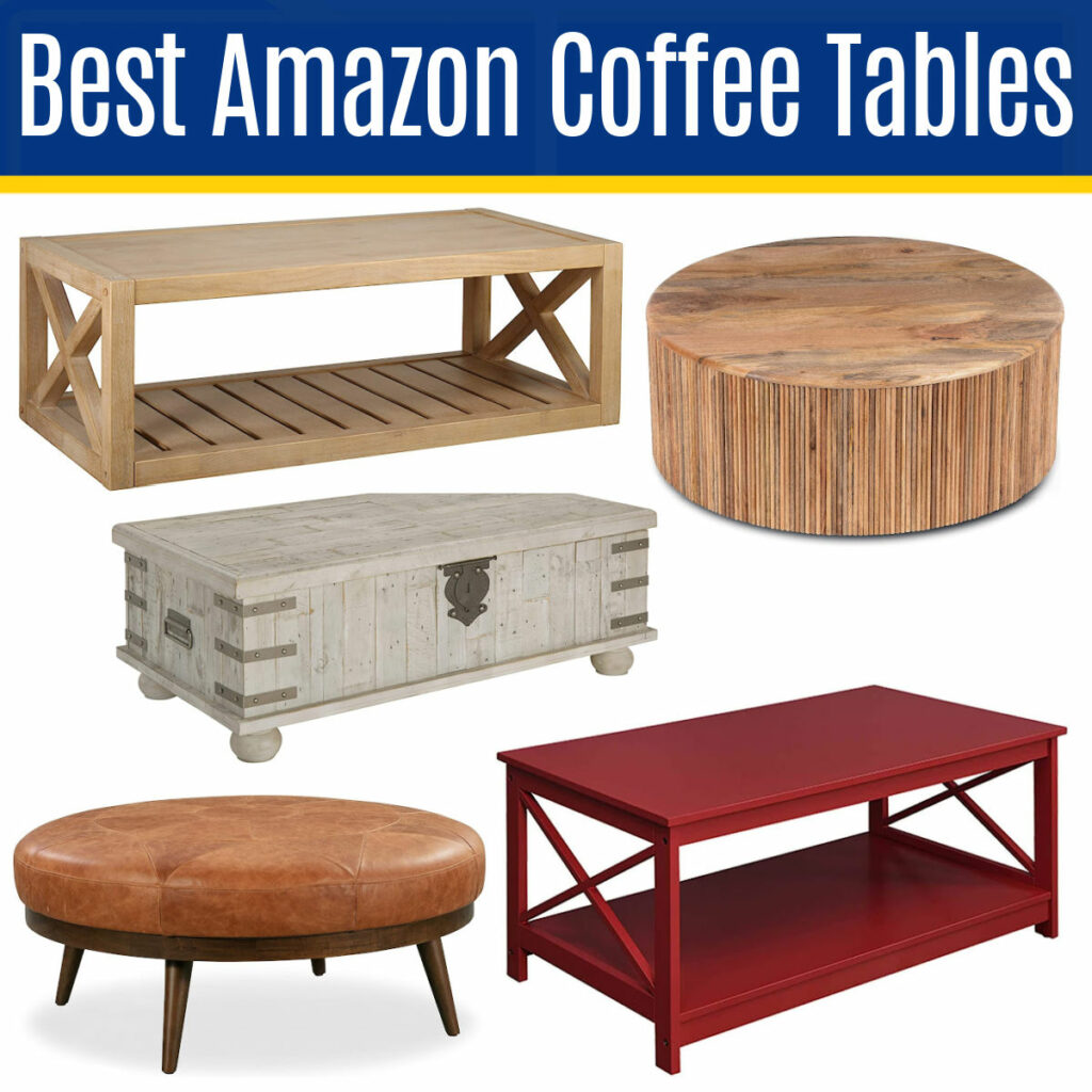 40 Best Coffee Tables On Amazon Top Rated And Affordable Options