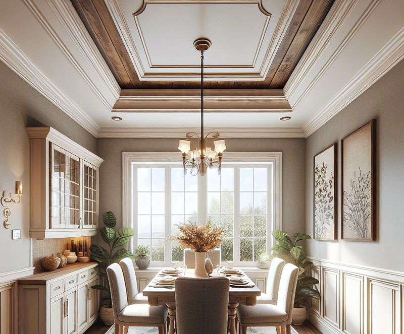 Tray Ceiling Designs Trim ideas