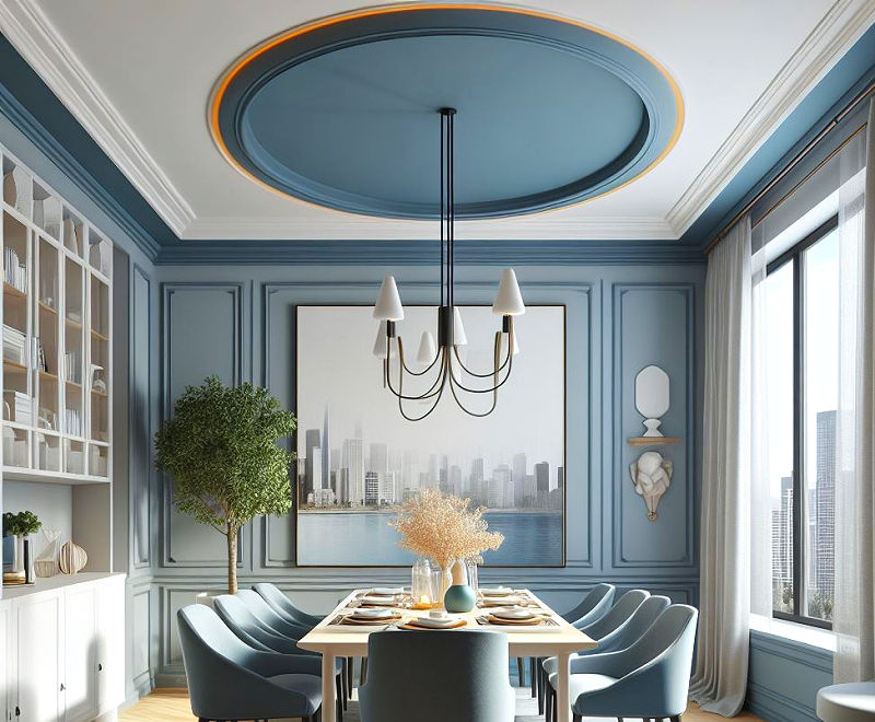 Tray Ceiling Ideas dining room Design Trim